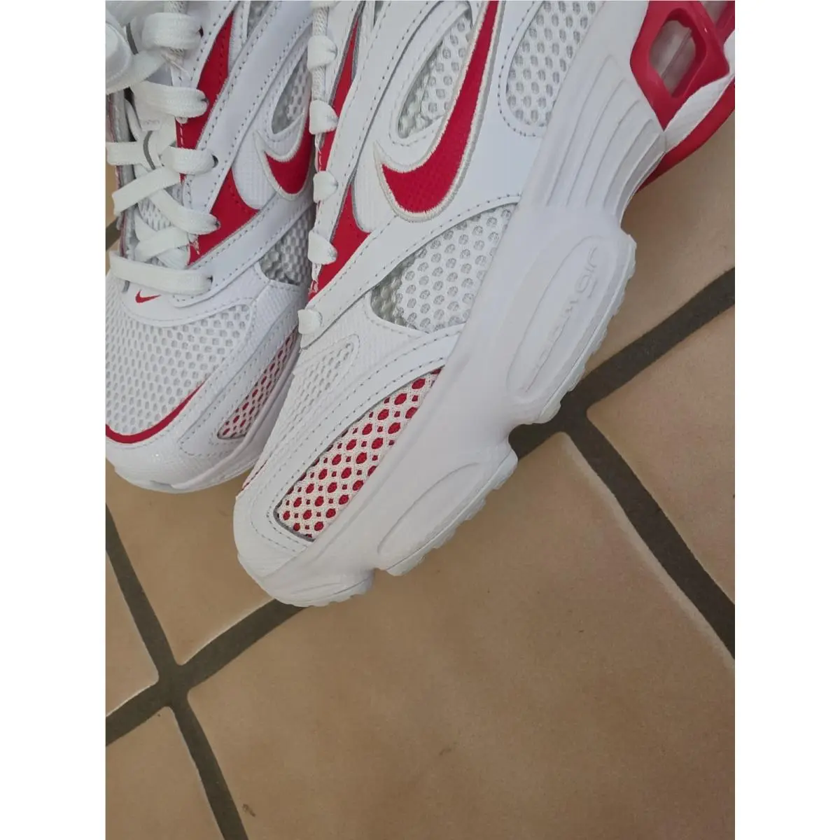 Nike shoes - Nike Zoom Air Fire - Zoom Air Fire - CW3876-101 - white/university red 4