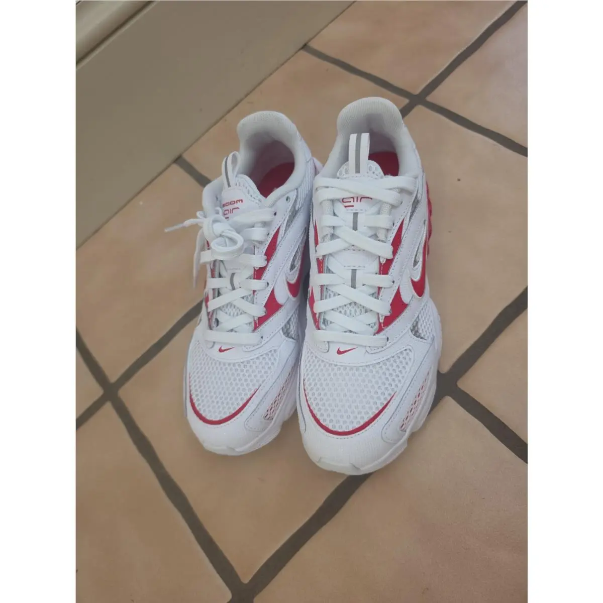 Nike shoes - Nike Zoom Air Fire - Zoom Air Fire - CW3876-101 - white/university red 5
