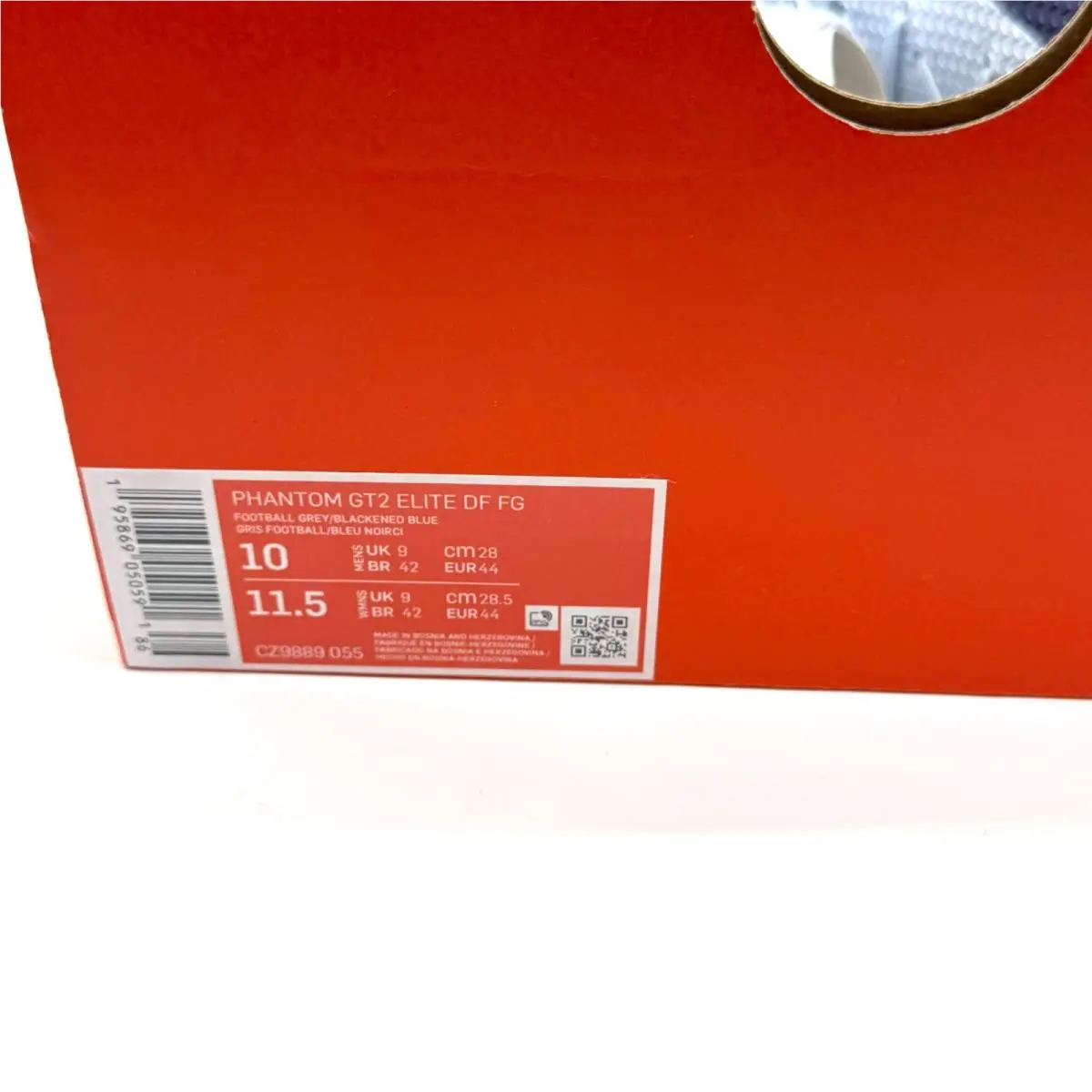 Nike shoes - Nike Phantom GT2 Elite DF FG - CZ9889-055 - Gray (UPC: 195869050591) 8