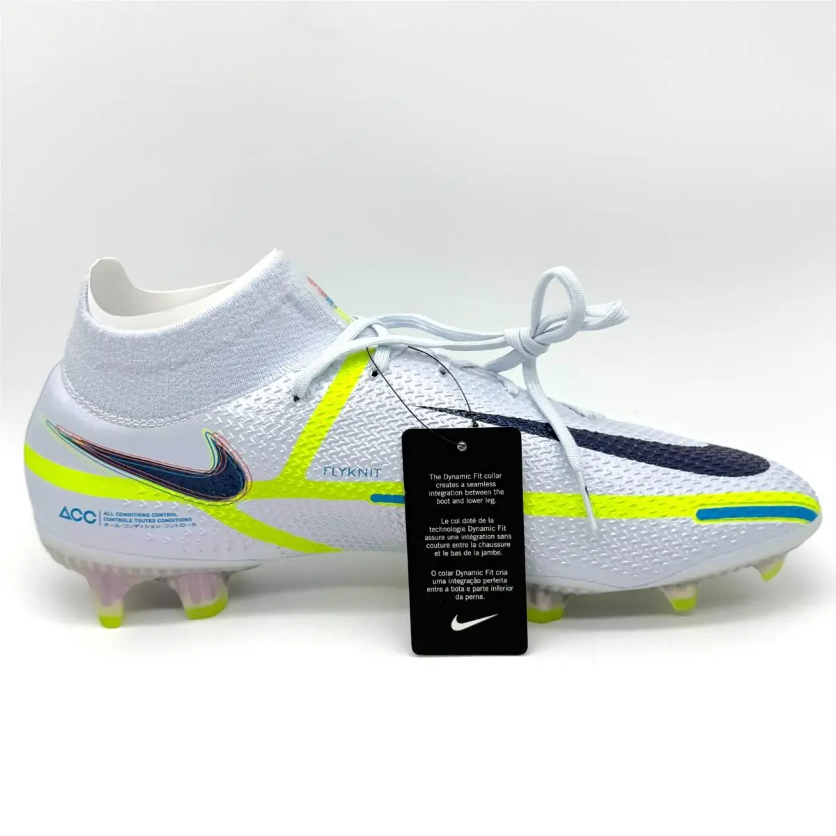 Nike shoes - Nike Phantom GT2 Elite DF FG - CZ9889-055 - Gray (UPC: 195869050591) 5
