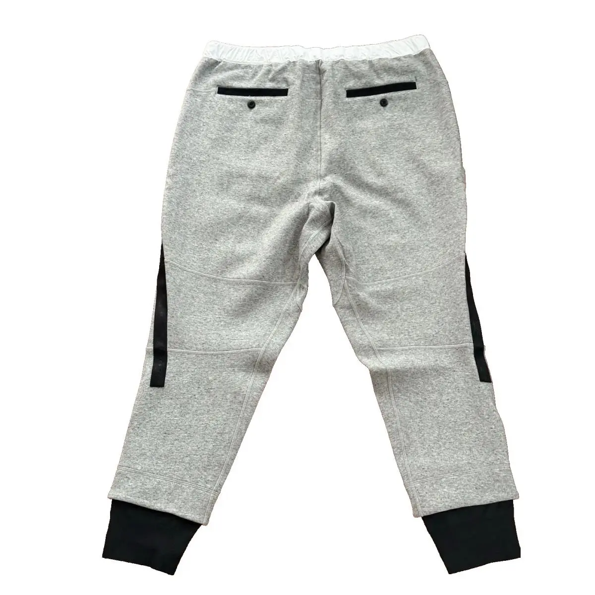 Nike clothing - Nike x Sacai Fleece Sweatpants - CW2187 063 - Gray 12