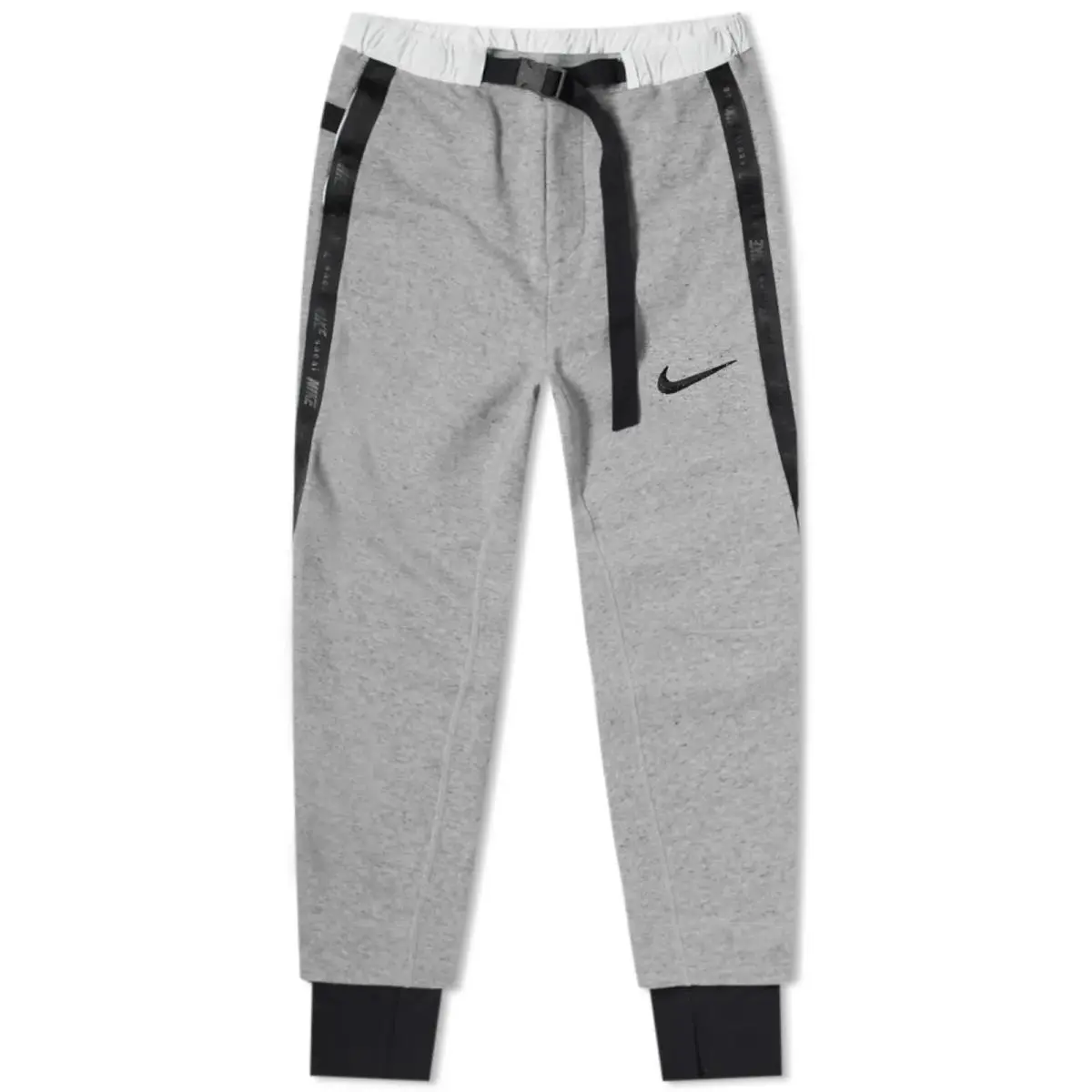 Nike clothing - Nike x Sacai Fleece Sweatpants - CW2187 063 - Gray 1