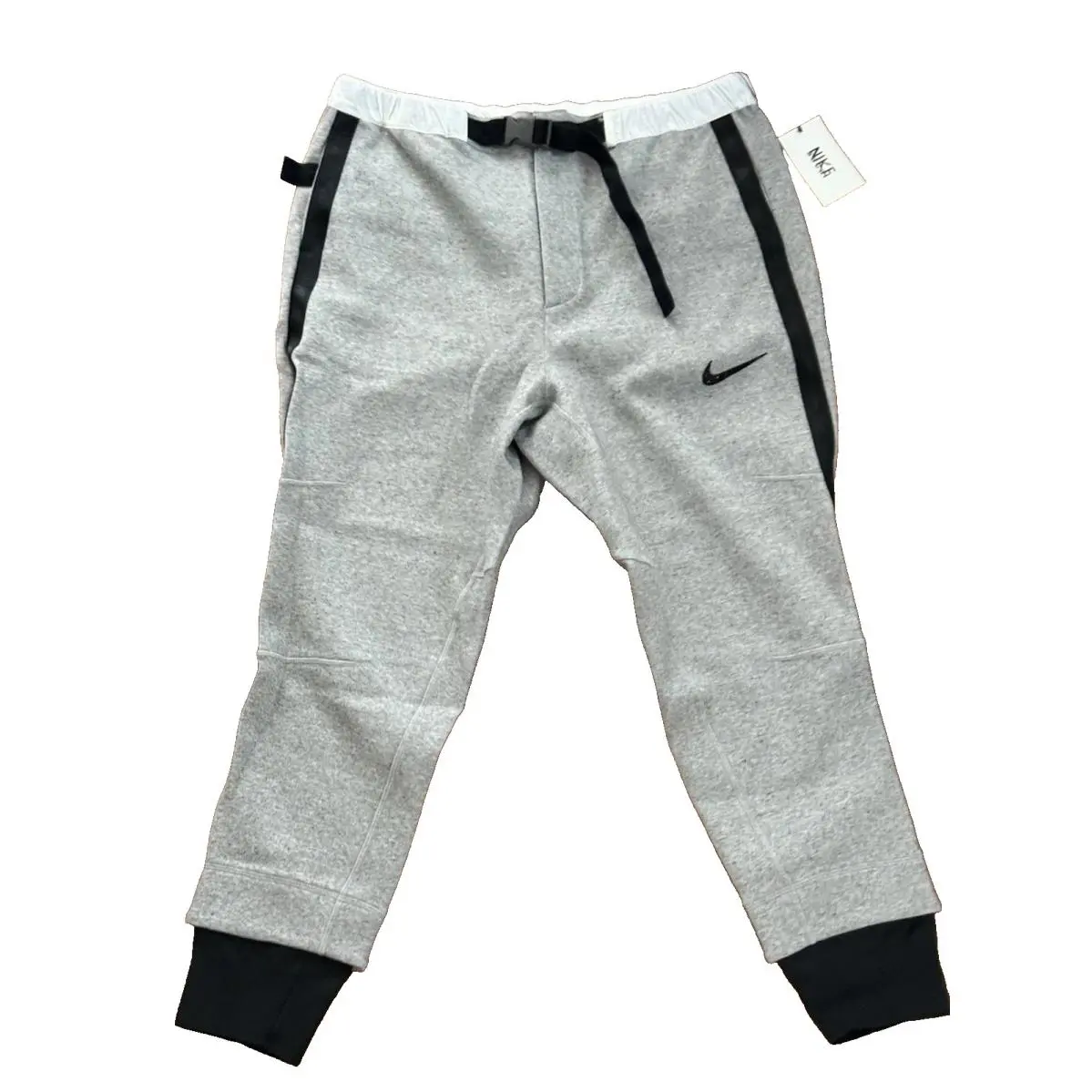 Nike clothing - Nike x Sacai Fleece Sweatpants - CW2187 063 - Gray 2
