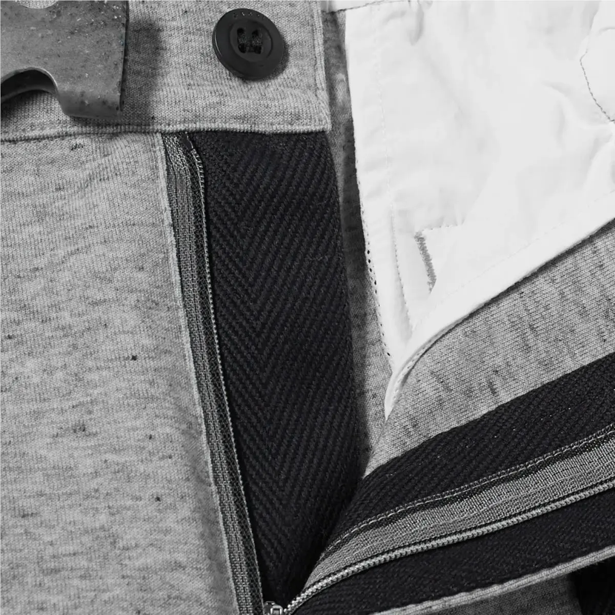 Nike clothing - Nike x Sacai Fleece Sweatpants - CW2187 063 - Gray 7