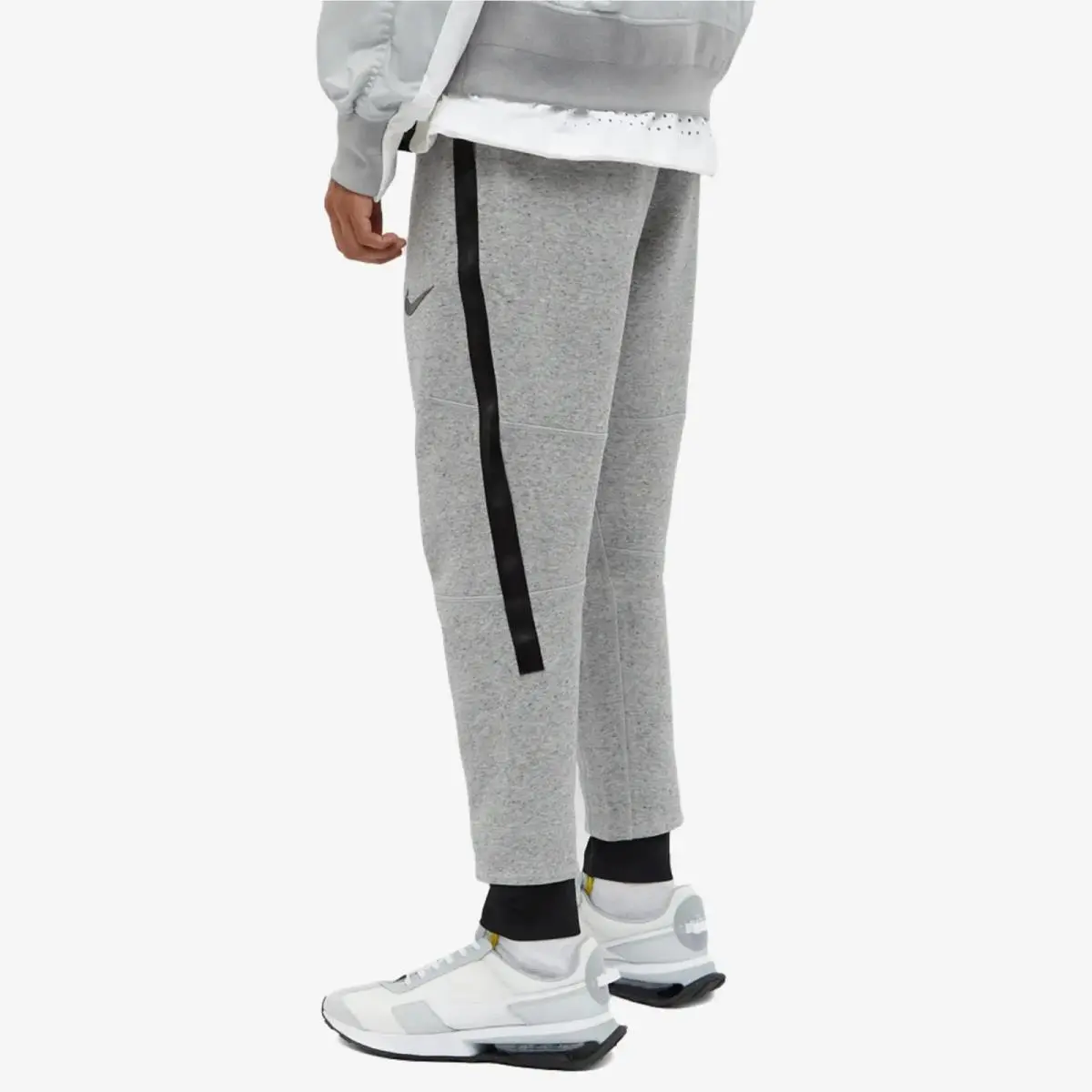 Nike clothing - Nike x Sacai Fleece Sweatpants - CW2187 063 - Gray 5