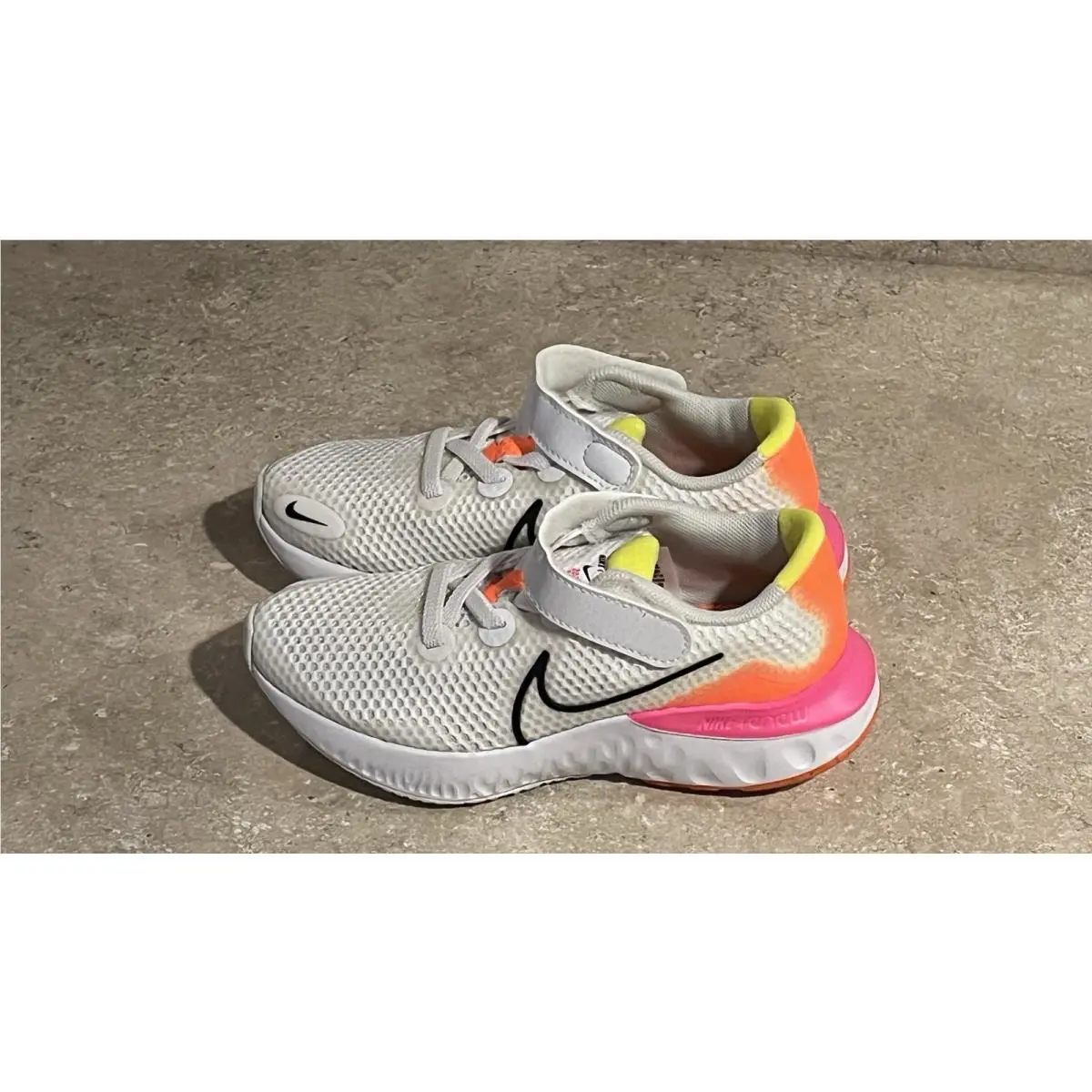Nike shoes - Nike Renew Run - Renew Run - White/Black-platinum Tint-pink Blast, Manufacturer: White/Black-platinum Tint-pink Blast (UPC: 194272774506) 3