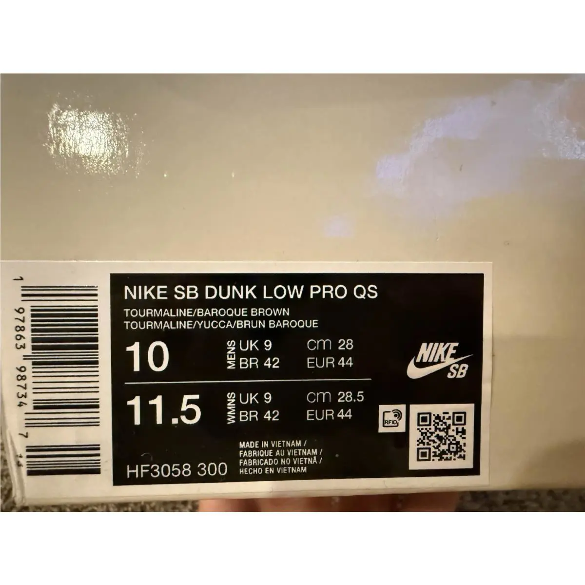 Nike shoes - Nike Dunk SB - Dunk - HF3058-300 - Green 9