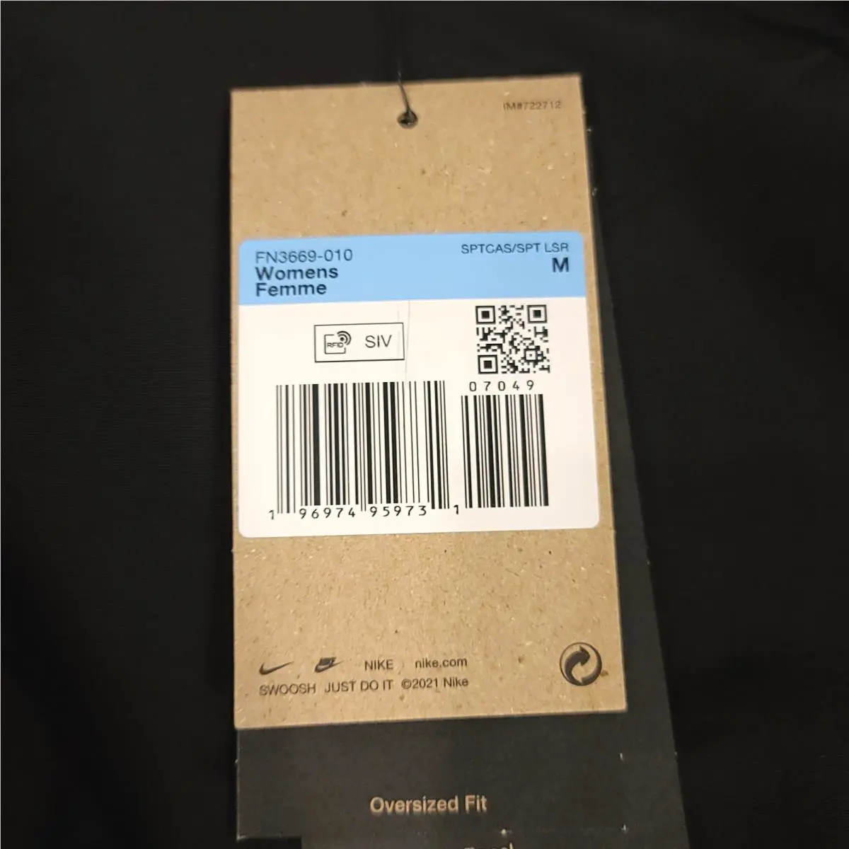 Nike clothing - FN3669 FN3669-010 - FN3669 FN3669-010 - Black (UPC: 196974959731) 9