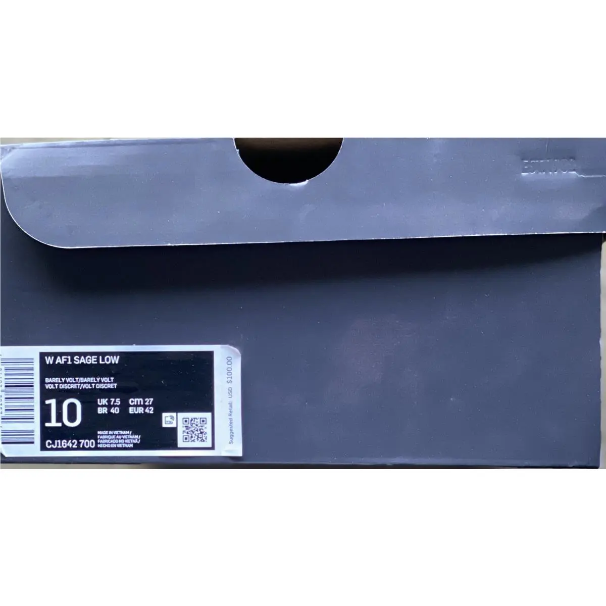 Nike shoes - CJ1642700 - CJ1642 700 - Barely Volt/Barely Volt (UPC: 194493893475) 5