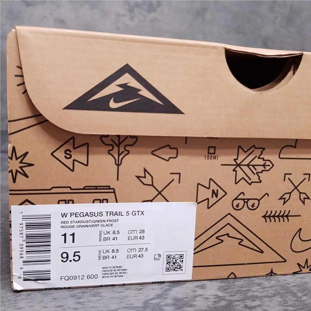 Nike shoes - Nike Pegasus Trail - Pegasus Trail - FQ0912-600 - Pink 5