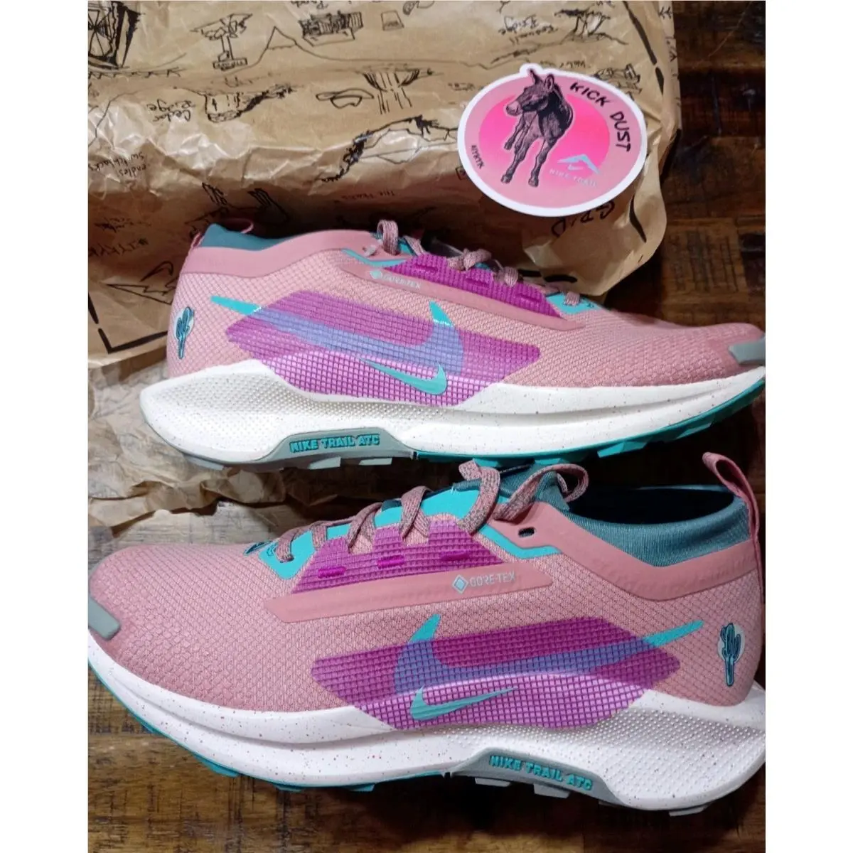 Nike shoes - Nike Pegasus Trail - Pegasus Trail - FQ0912-600 - red stardust 4