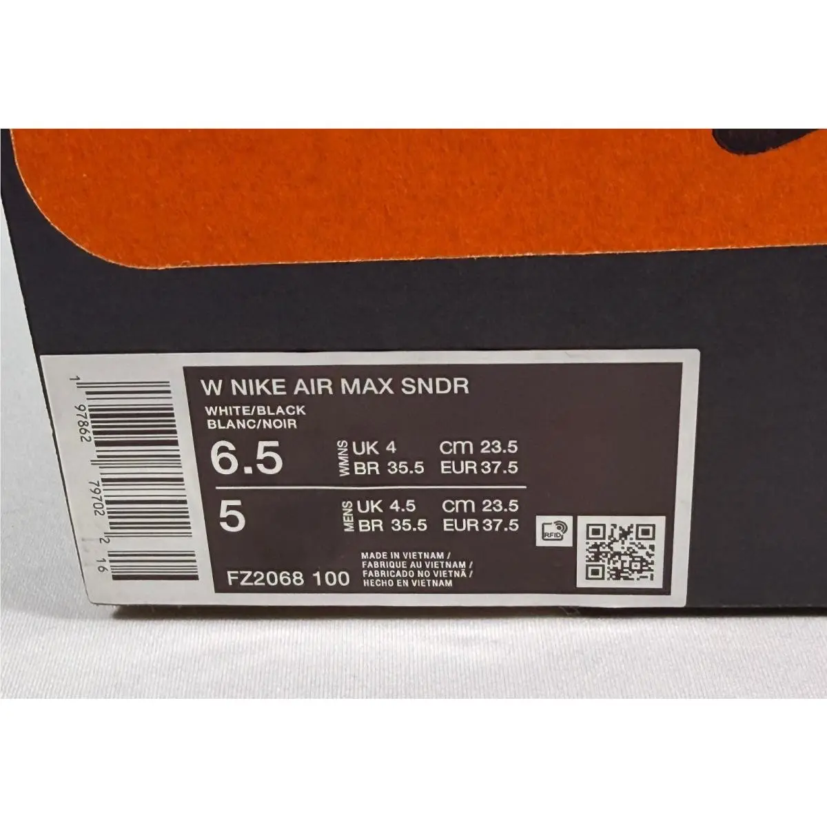 Nike shoes - Nike Air Max Sunder - Air Max Sunder - FZ2068-100 - White 1