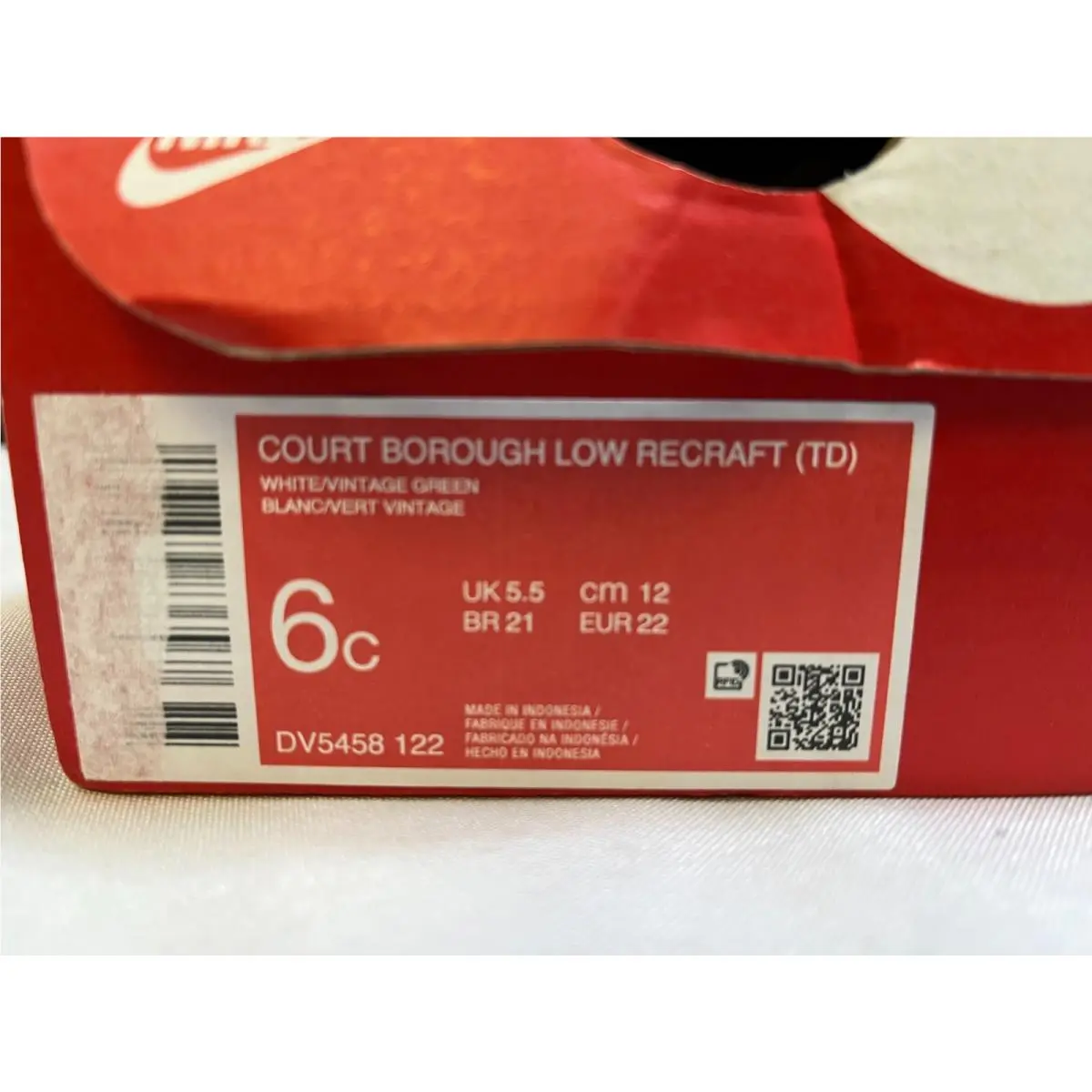 Nike shoes - Nike Court Borough - Court Borough - DV5458-122 - White 7