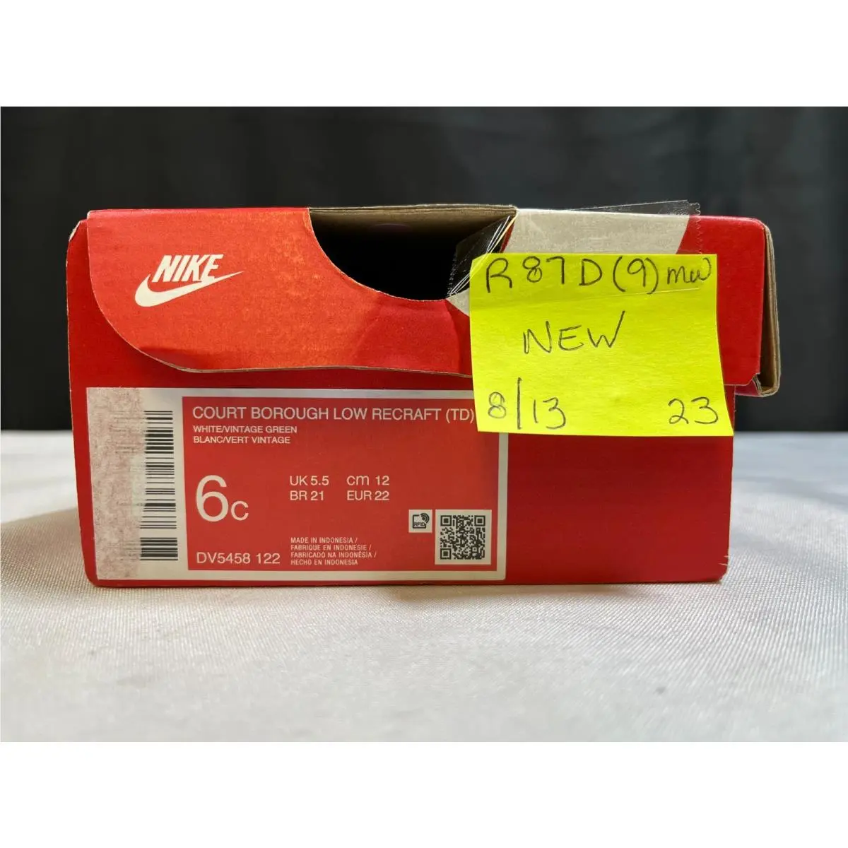 Nike shoes - Nike Court Borough - Court Borough - DV5458-122 - White 10