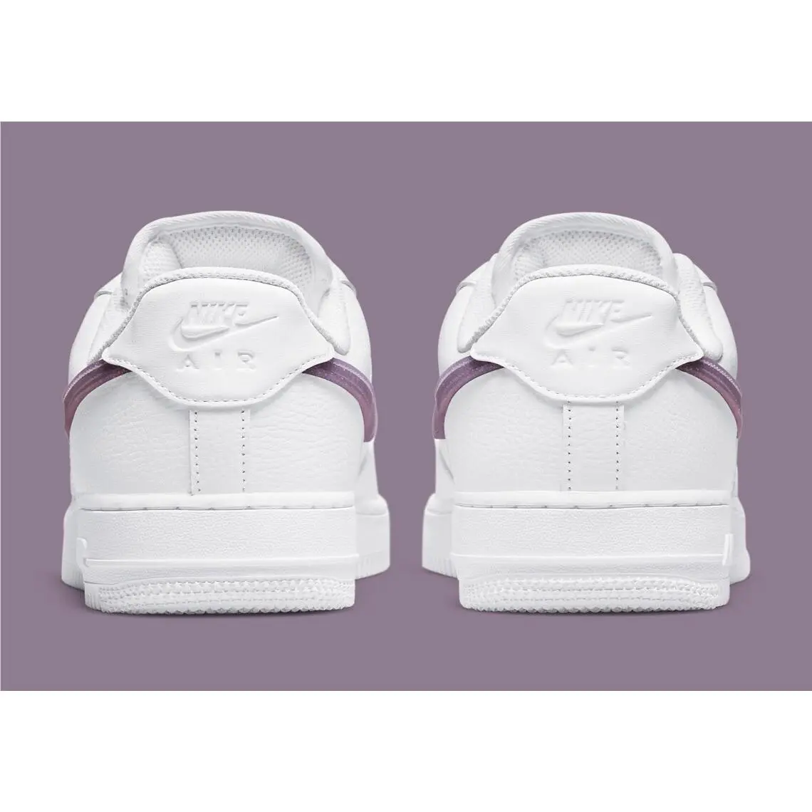 Nike shoes - Nike Air Force 1 - Air Force - DH4407-102 - White/Grey Fog/White/Canyon Purple 10