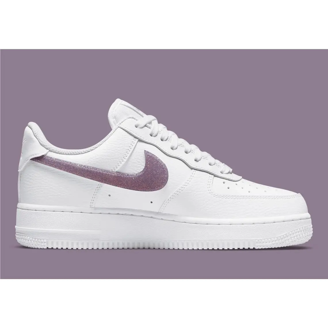 Nike shoes - Nike Air Force 1 - Air Force - DH4407-102 - White/Grey Fog/White/Canyon Purple 3