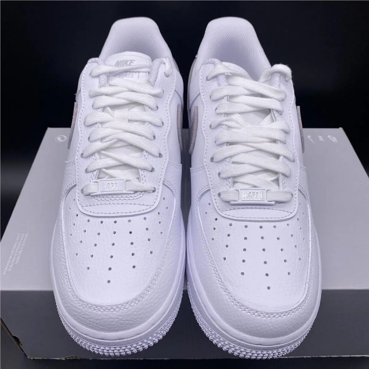 Nike shoes - Nike Air Force 1 - Air Force - DH4407-102 - White/Grey Fog/White/Canyon Purple 5