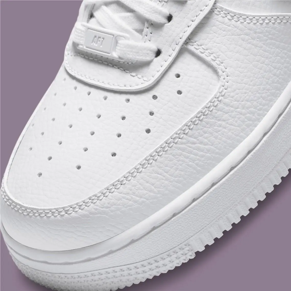 Nike shoes - Nike Air Force 1 - Air Force - DH4407-102 - White/Grey Fog/White/Canyon Purple 6