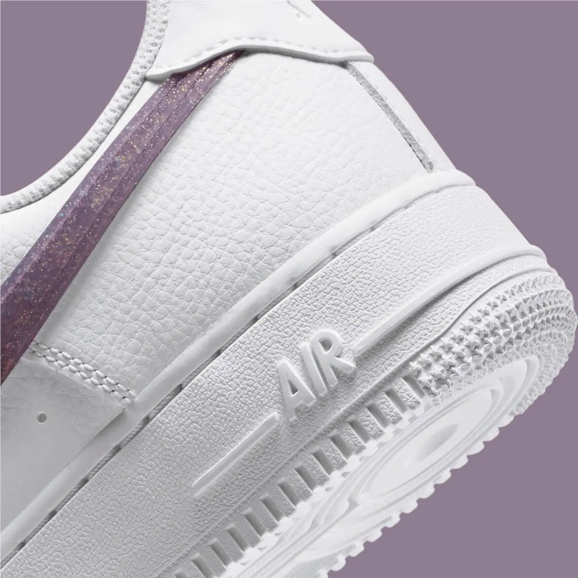 Nike shoes - Nike Air Force 1 - Air Force - DH4407-102 - White/Grey Fog/White/Canyon Purple 7