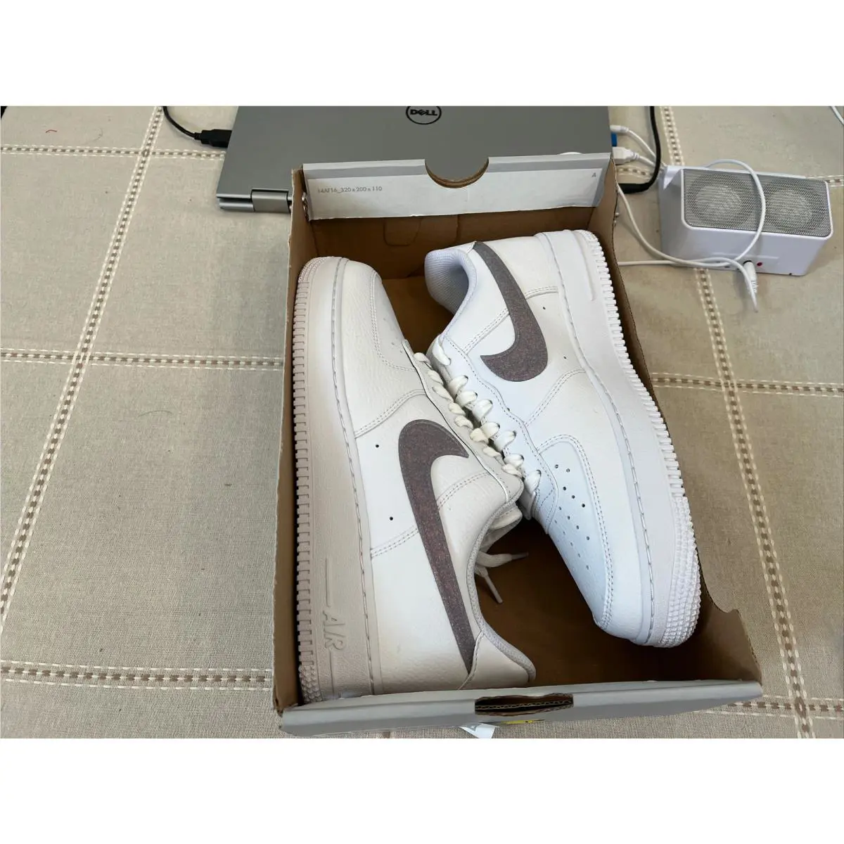Nike shoes - Nike Air Force 1 ‘07 ESS - DH4407-102 - White Canyon Purple Grey Fog 8