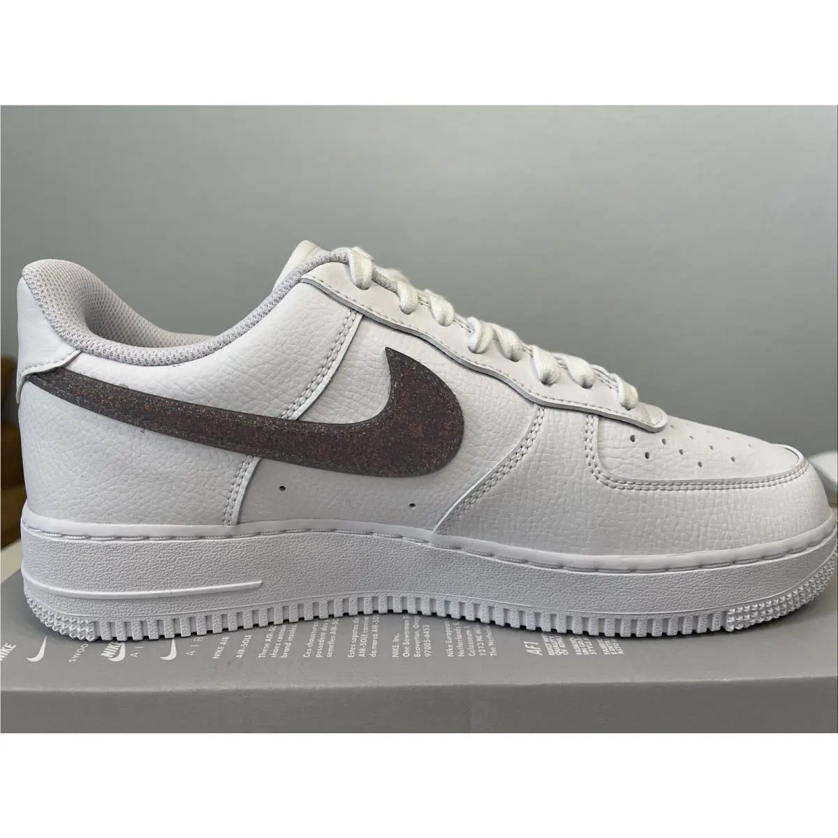 Nike shoes - Nike Air Force 1 ‘07 ESS - DH4407-102 - White Canyon Purple Grey Fog 1