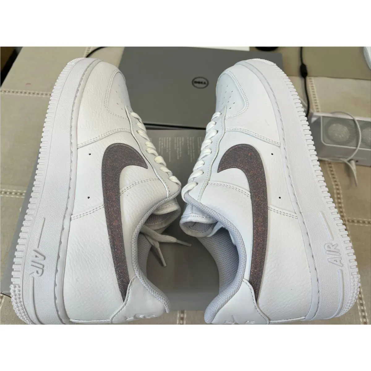 Nike shoes - Nike Air Force 1 ‘07 ESS - DH4407-102 - White Canyon Purple Grey Fog 6