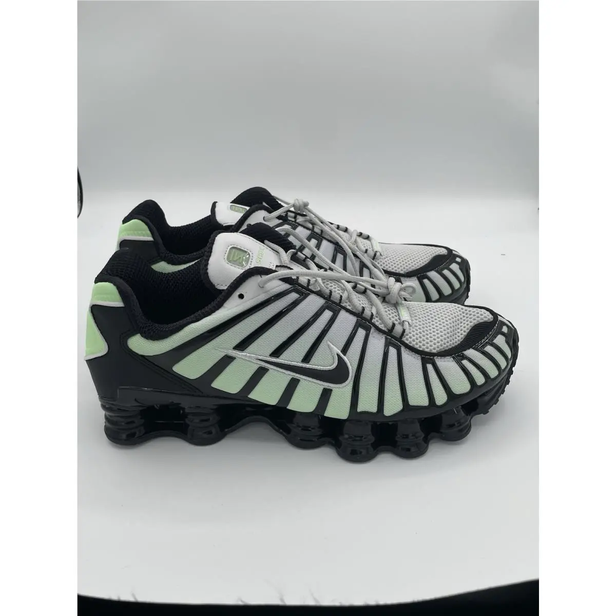 Nike shoes - Nike Shox TL - Shox - Vapor Green/Photon Dust/Black (UPC: 0197862856286) 2
