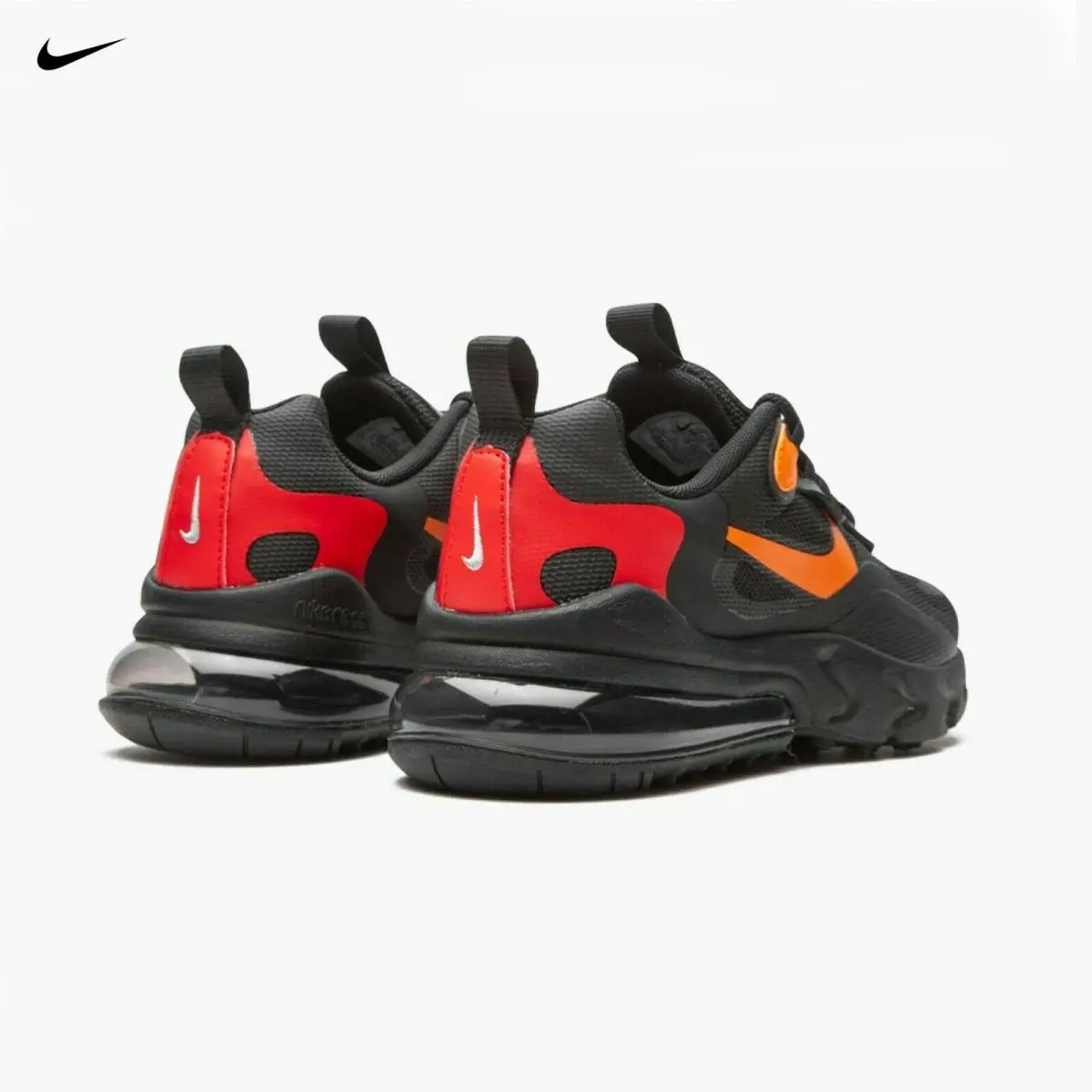 Nike shoes - Nike Air Max 270 React - CV9638-001 - Black / Light Smoke Grey (UPC: 193658328067) 2