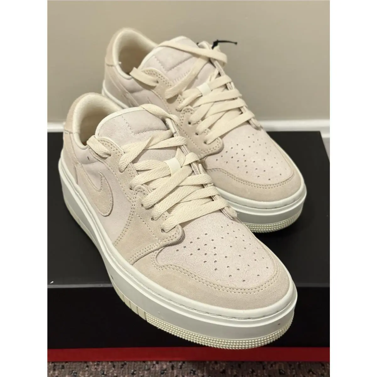Nike shoes - Air Jordan Wmns Air Jordan 1 Elevate Low - DH7004-101 - Beige 0