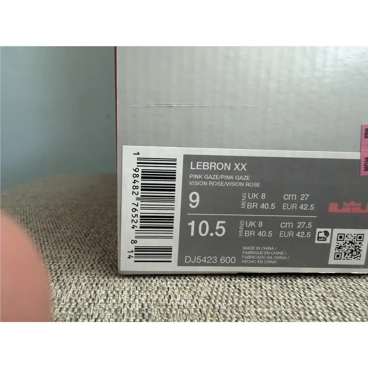 Nike shoes - Nike LeBron 20 - LeBron - DJ5423-600 - Pink 13