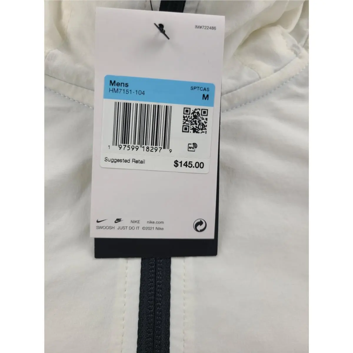 Nike clothing - Nike Tech Woven Windrunner Jacket - HM7151104 - Light Orewood Brown / Sail / Black (UPC: 197599182979) 14