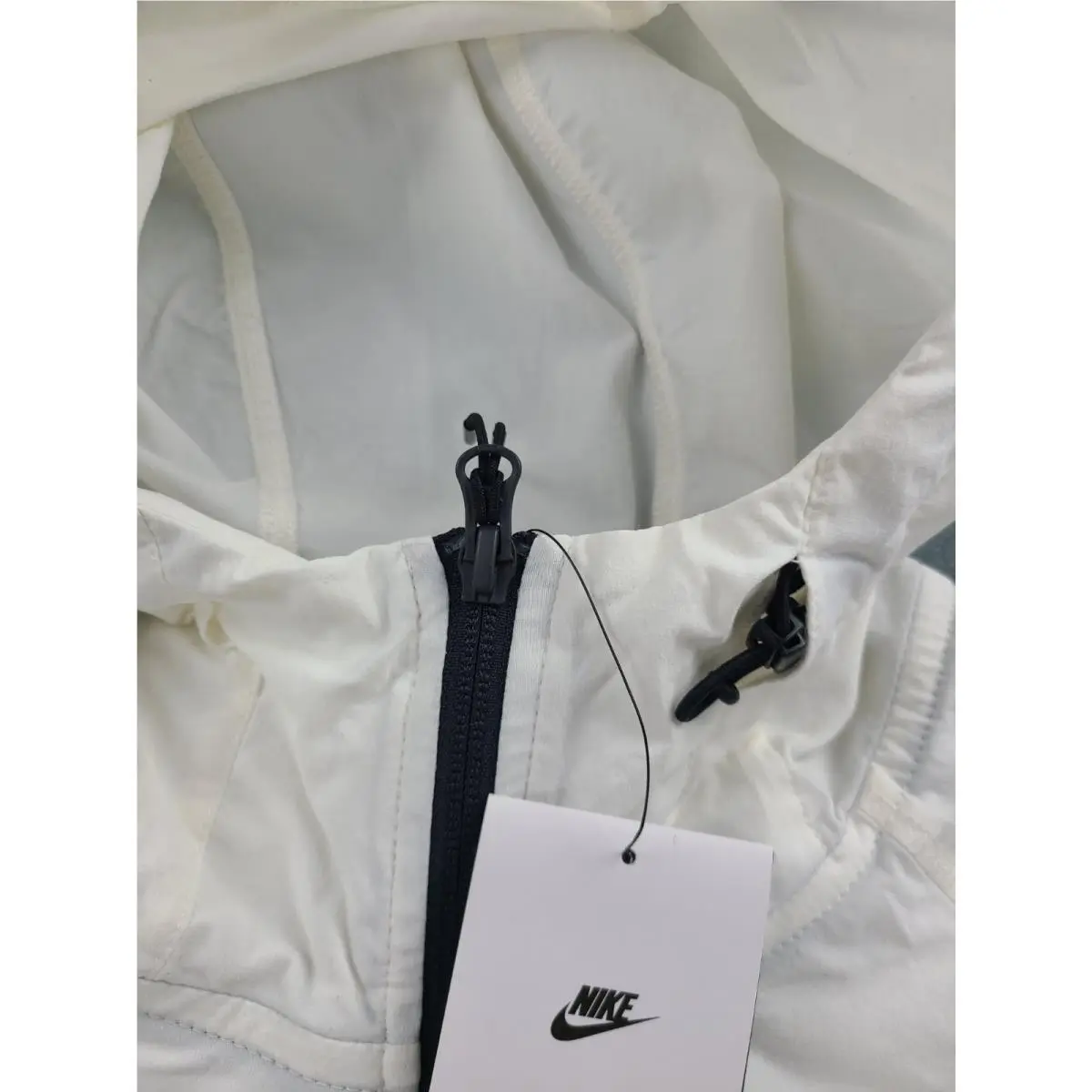 Nike clothing - Nike Tech Woven Windrunner Jacket - HM7151104 - Light Orewood Brown / Sail / Black (UPC: 197599182979) 7