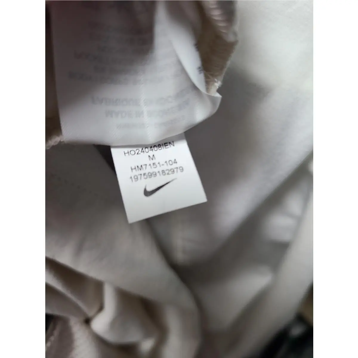 Nike clothing - Nike Tech Woven Windrunner Jacket - HM7151104 - Light Orewood Brown / Sail / Black (UPC: 197599182979) 17