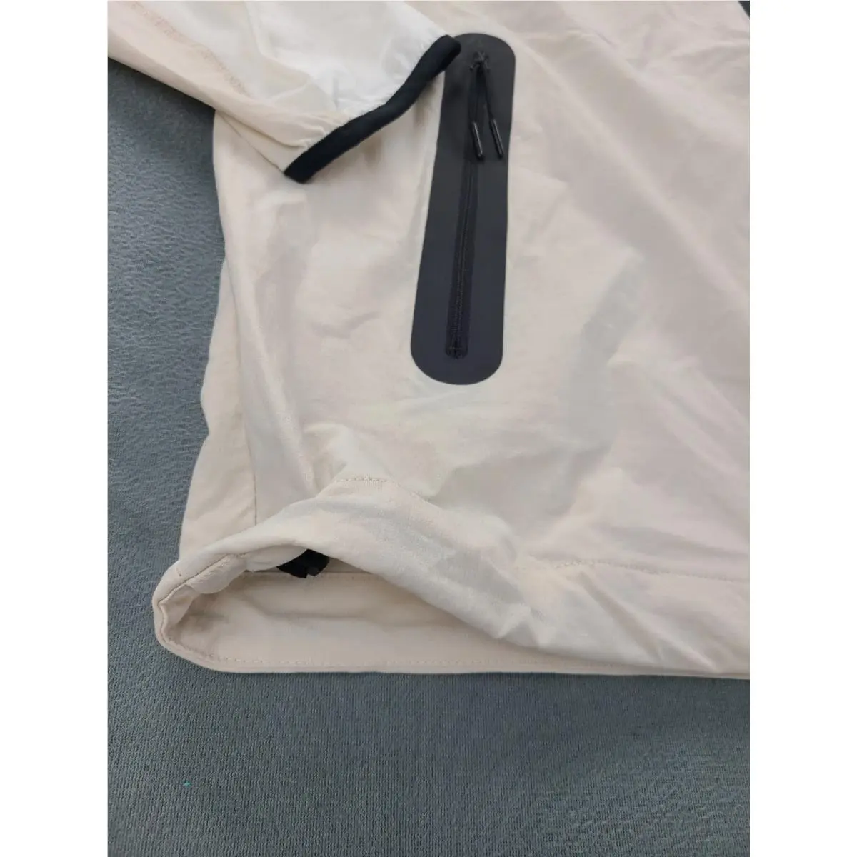 Nike clothing - Nike Tech Woven Windrunner Jacket - HM7151104 - Light Orewood Brown / Sail / Black (UPC: 197599182979) 4