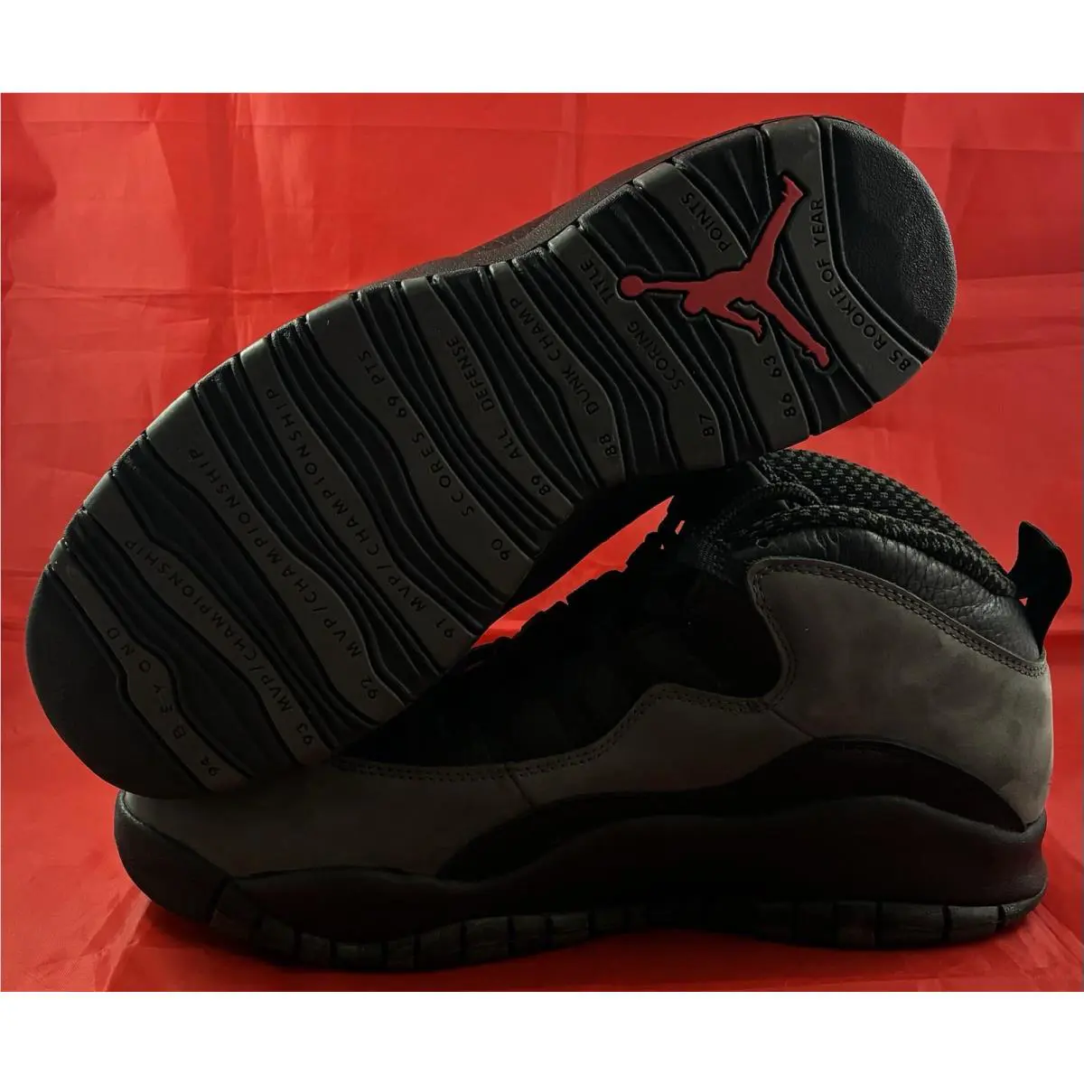 Nike shoes - Air Jordan 10 - Air - 310805-002 - Dark Shadow/Black-True Red 7