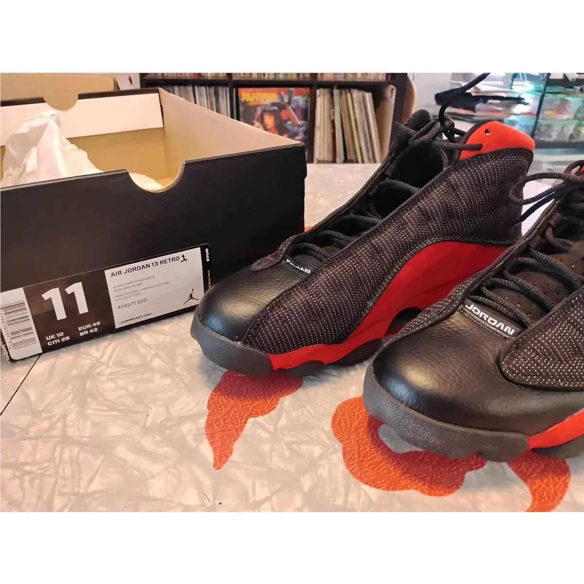 Nike shoes - Air Jordan 13 - Air - 414571-010 - Black 1