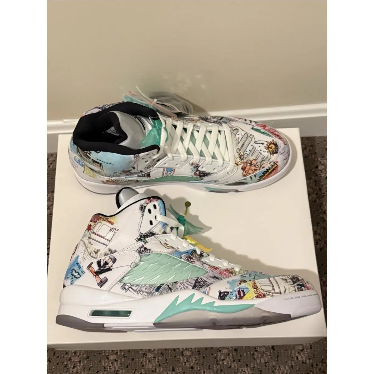 Nike shoes - Air Jordan 5 - Air - 414571-010 - Multicolor 1