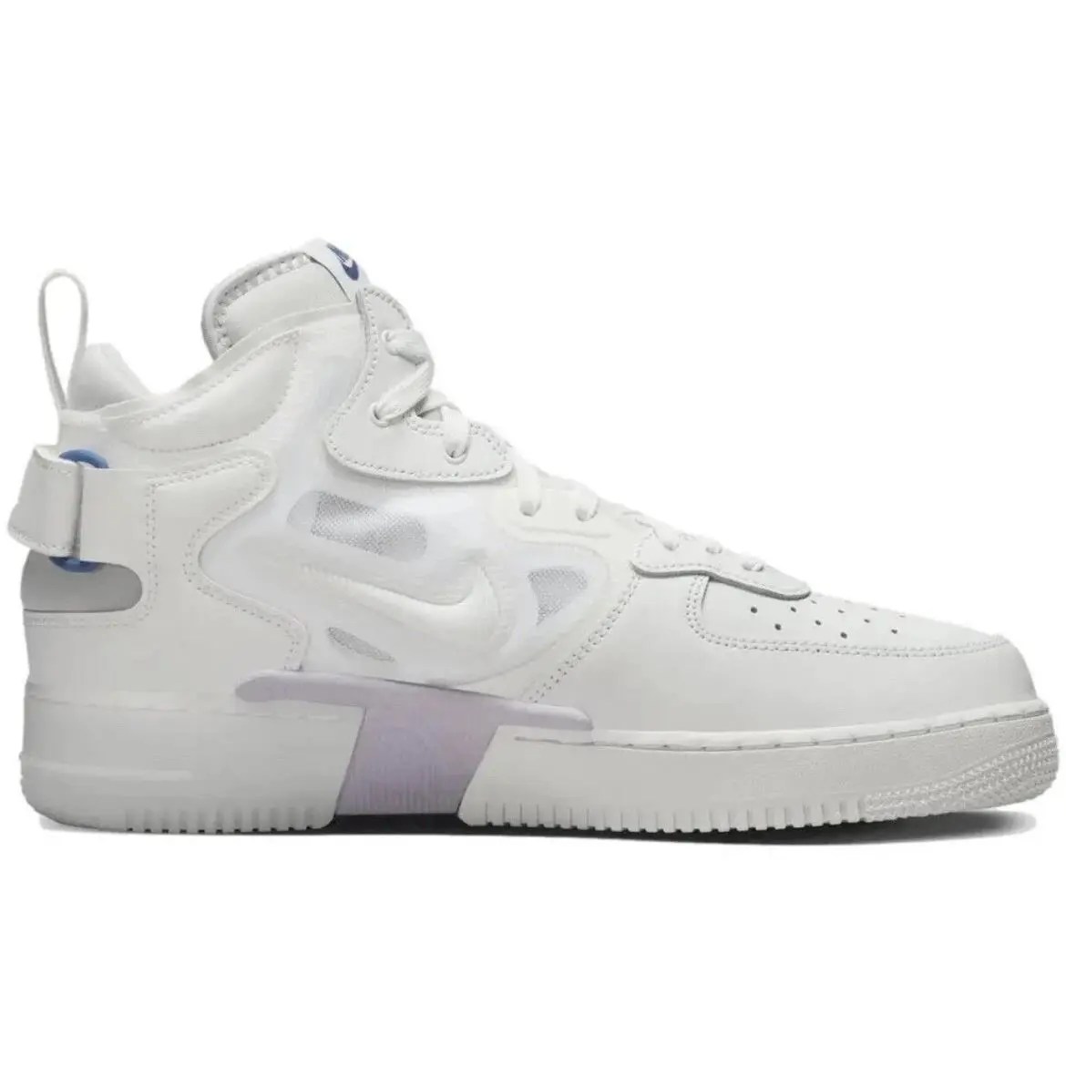 Nike Air Force 1 Mid React White DQ1872-101 Men`s Size 11 - White