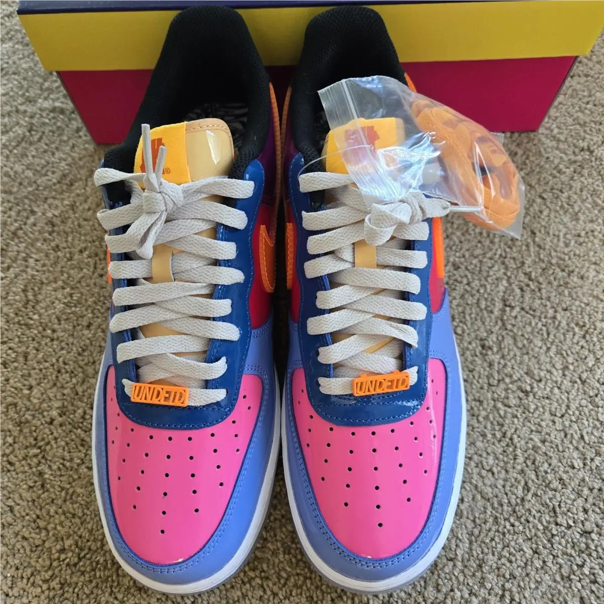 Nike shoes - Nike Air Force 1 - Air Force - DV5255-400 - Polar/Multi-Color/Total Orange 1
