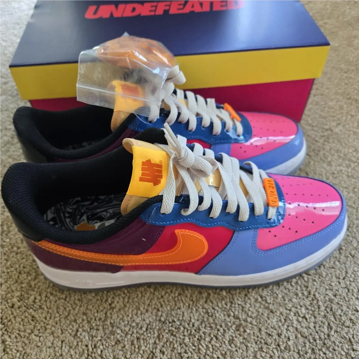 Nike shoes - Nike Air Force 1 - Air Force - DV5255-400 - Polar/Multi-Color/Total Orange 2