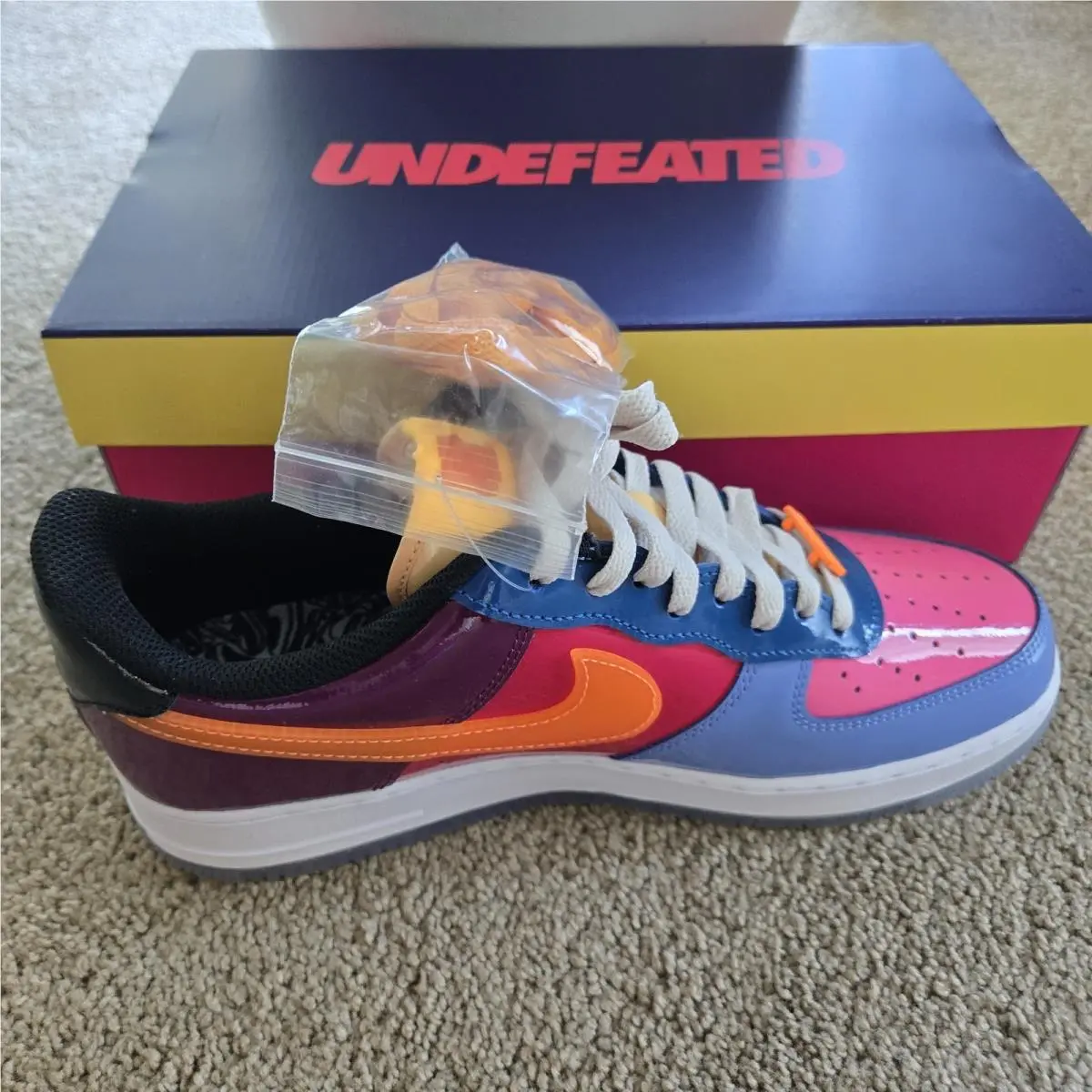 Nike shoes - Nike Air Force 1 - Air Force - DV5255-400 - Polar/Multi-Color/Total Orange 3