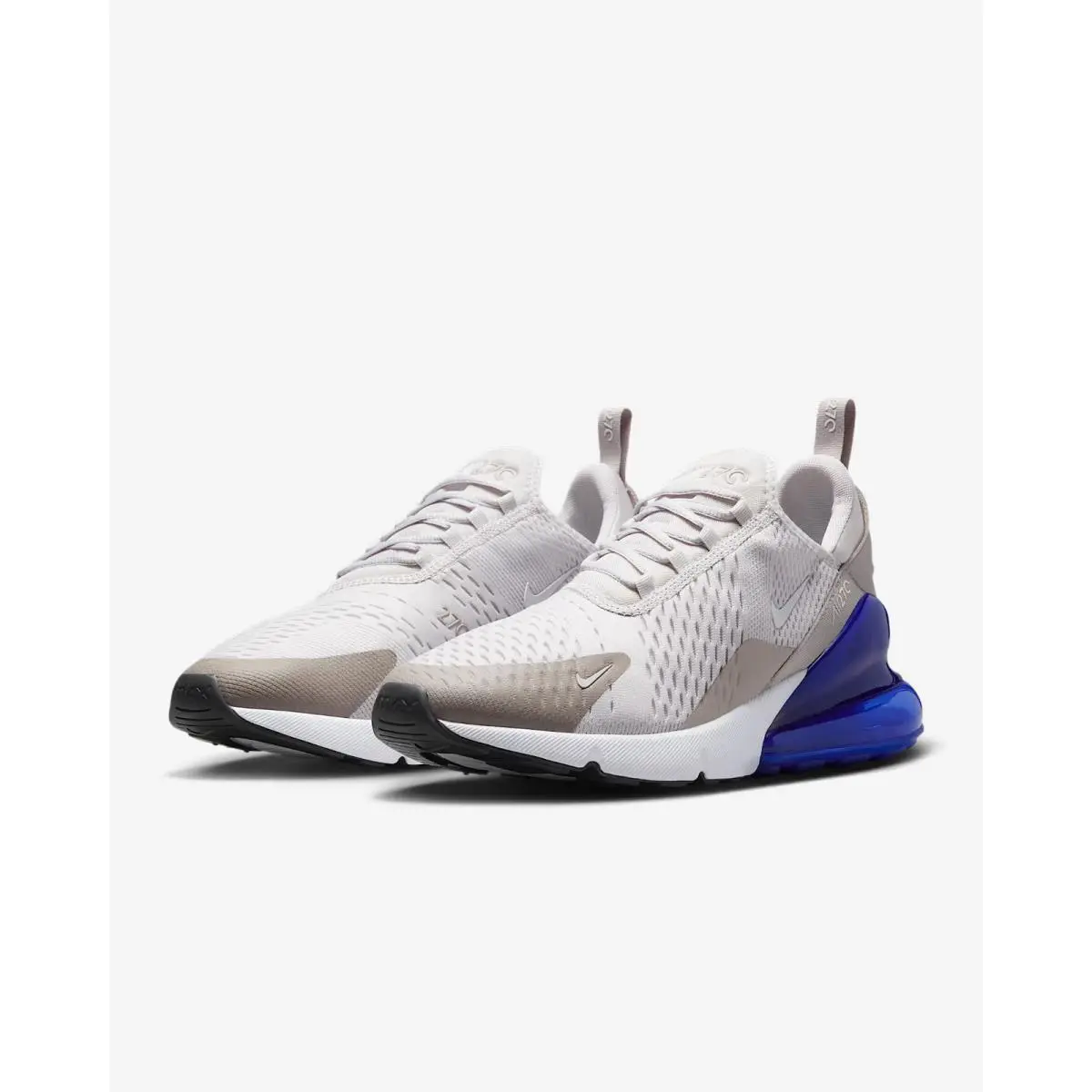 Nike Air Max 270 Casual Shoes Grey / Blue Sz 10 AH8050 031