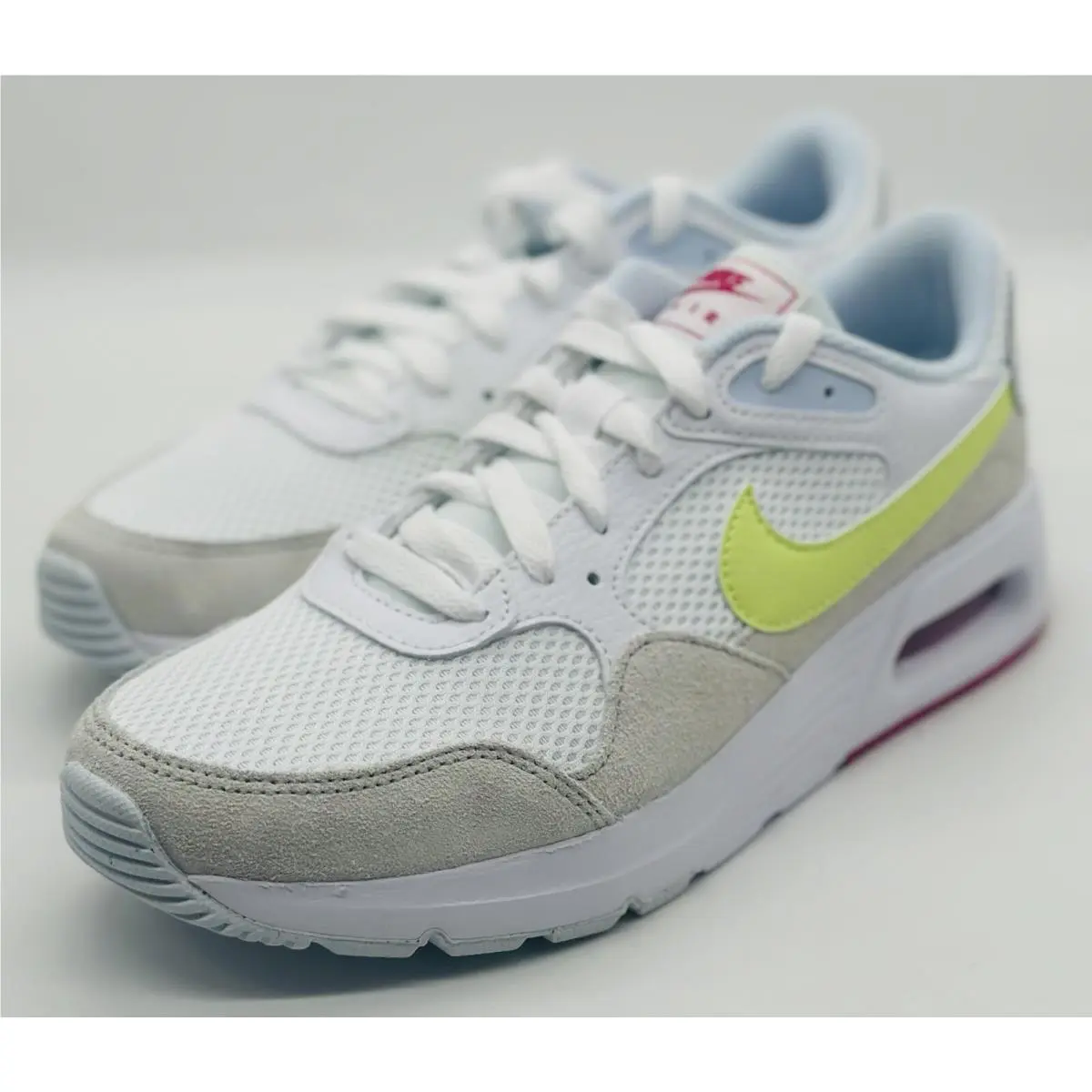 Nike Air Max SC White Lemon Firebird FQ8886-100 Women`s Size 8.5