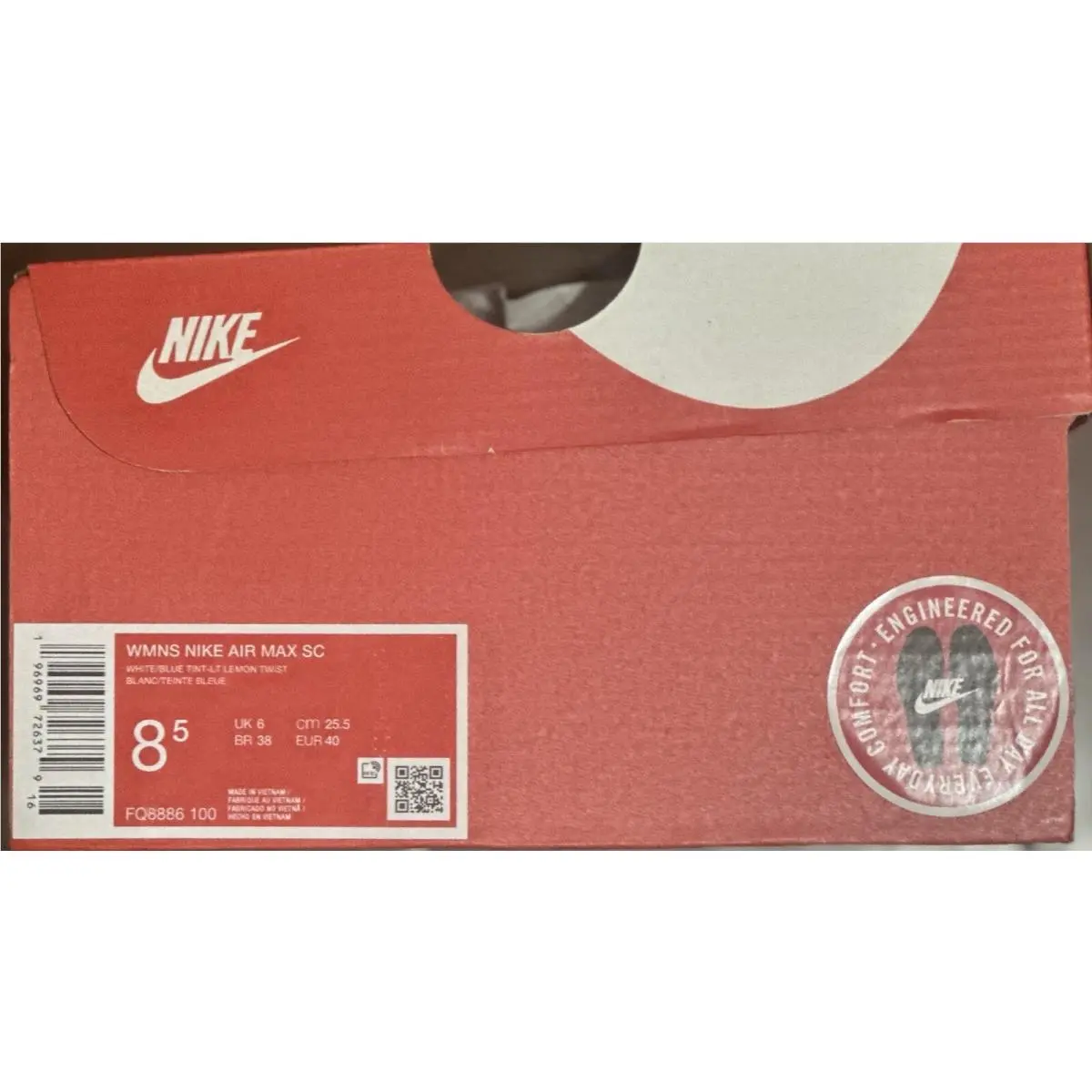 Nike shoes - Nike Air Max SC - Air Max - FQ8886 100 - Yellow 5