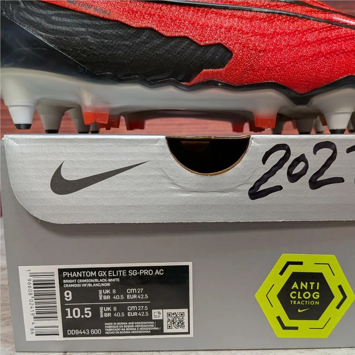 Nike shoes - Nike Phantom GX Elite - Phantom Elite - DD9443-600 - Red (UPC: 196608024194) 8