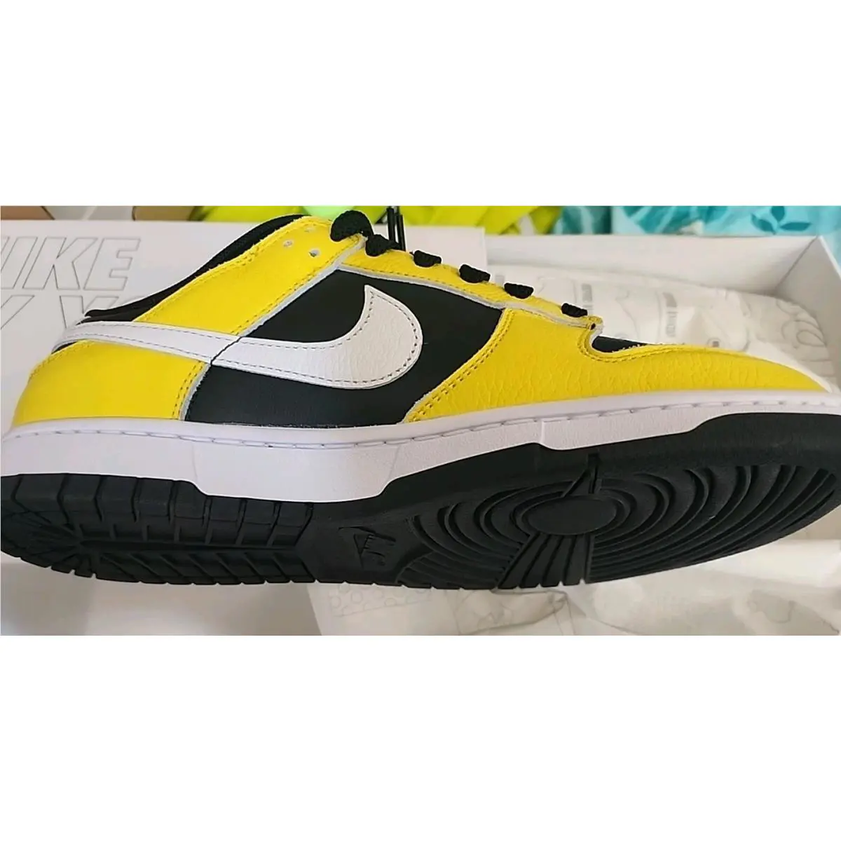 Nike shoes - Nike Dunks - Dunks - black/yellow 5