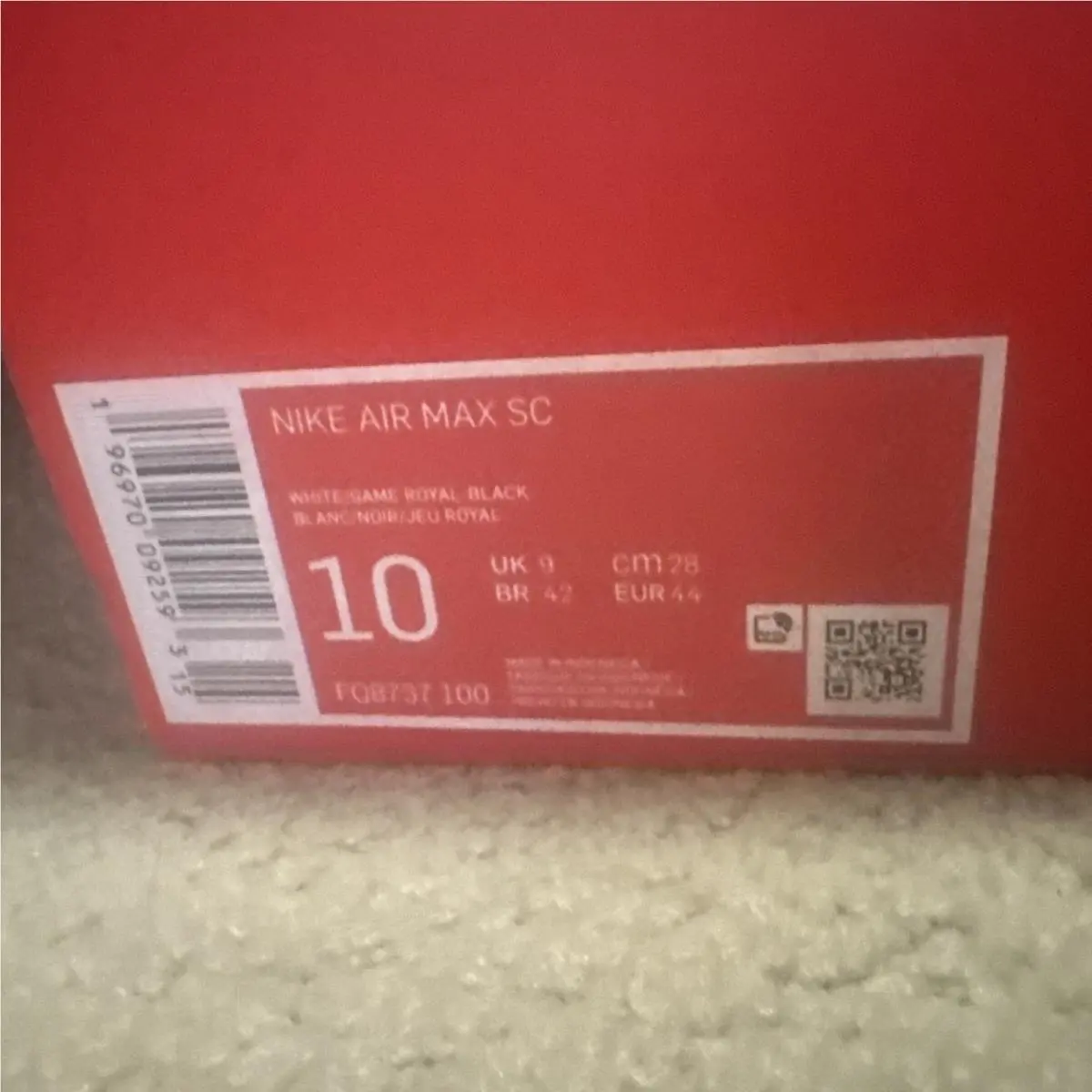 Nike shoes - Nike Air Max SC - Air Max - FQ8737-100 - Multicolor 0