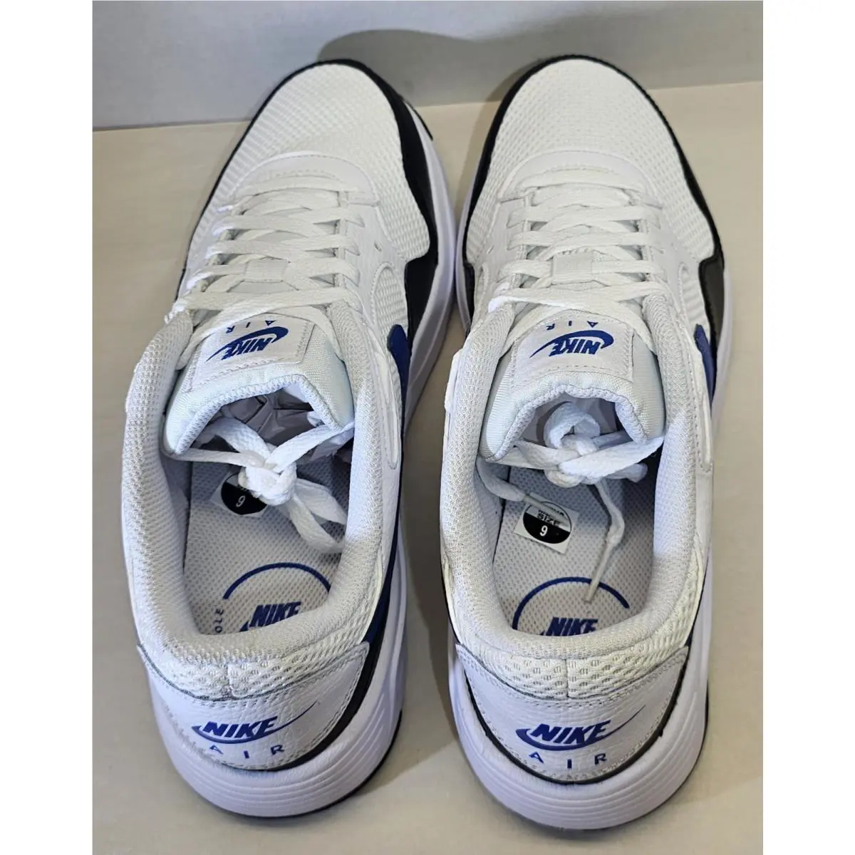 Nike shoes - Nike Air Max SC - Air Max - FQ8737-100 - White/Black/Game Royal/Deep Royal Blue 9