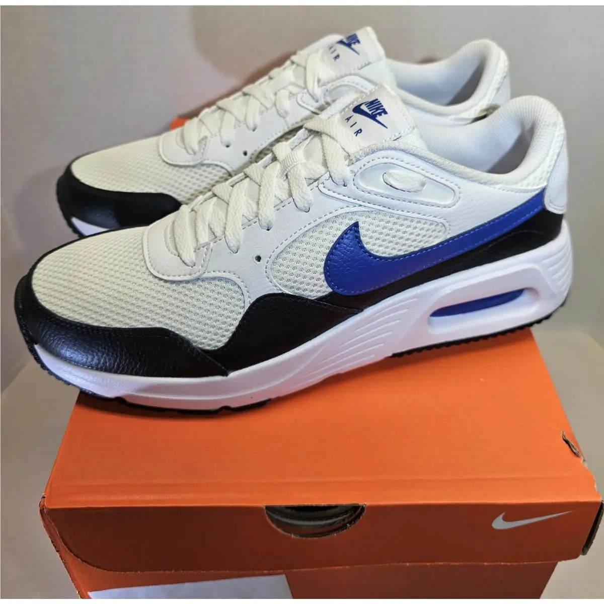Nike shoes - Nike Air Max SC - Air Max - FQ8737-100 - White/Black/Game Royal/Deep Royal Blue 0