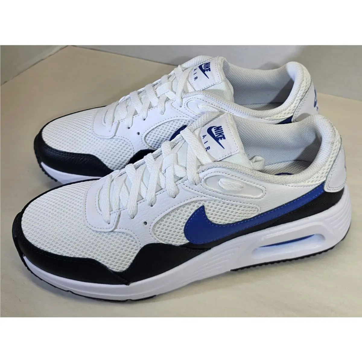 Nike shoes - Nike Air Max SC - Air Max - FQ8737-100 - White/Black/Game Royal/Deep Royal Blue 1